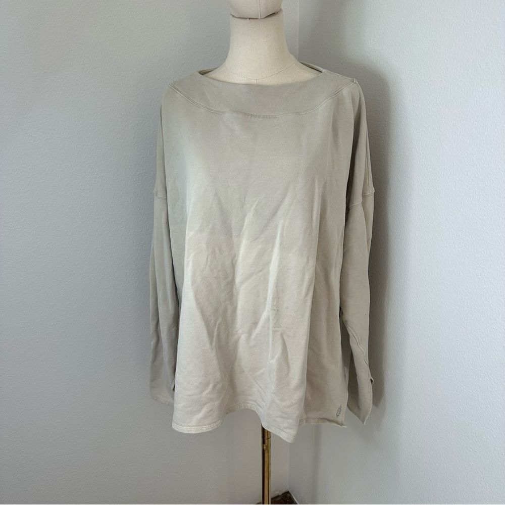 [Free People Movement] Oversized Long Sleeve Sweatshirt- Size Small
